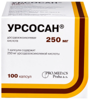 Урсосан капс 250мг №100