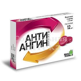 Анти-Ангин формула пастилки №12
