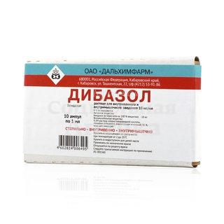 Дибазол амп 1% 1мл №10