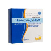 Нимесулид гран д/сусп 100мг пак 2г №5