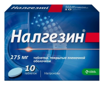 Налгезин табл п/о 275мг №10