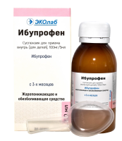 Ибупрофен сусп 2% 100мл флак+ложка