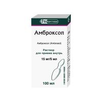 Амброксол р-р д/приема внутрь 15мг/5мл 100мл флак