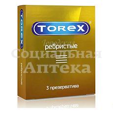 Презервативы Торекс ребристые №3