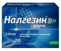 Налгезин форте табл п/о 550мг №20