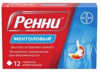 Ренни табл жеват. №12 ментол