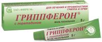 Гриппферон с лоратадином мазь наз 5г