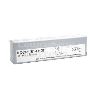 5 дней крем д/стоп от пота и запаха 35г