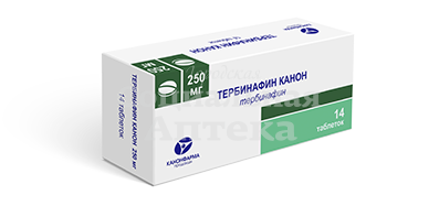 Тербинафин табл 250мг №14