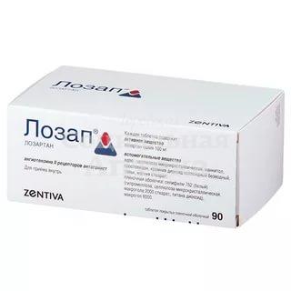 Лозап табл п/о 100мг №90