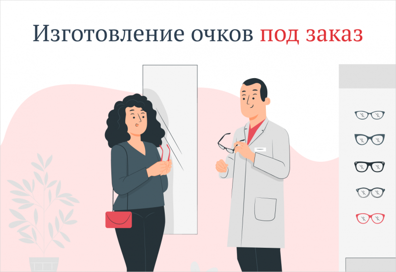 Изготовление очков под заказ