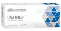 Фенибут табл 250мг №20