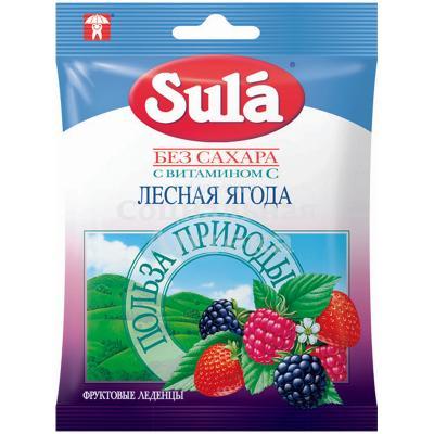 Леденцы Зула лесная ягода 60г