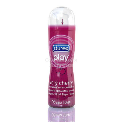 Гель-смазка Дюрекс Play Very Cherry (аромат вишни) 50мл