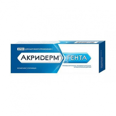 Акридерм Гента крем 30г
