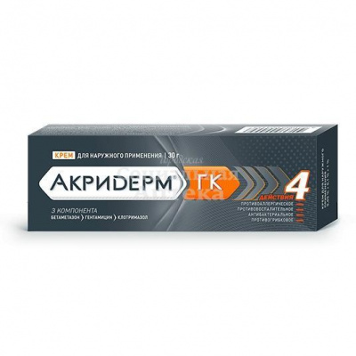 Акридерм ГК крем 30г