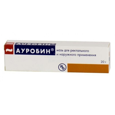 Ауробин мазь 20г