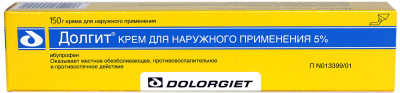 Долгит крем 5% 150г