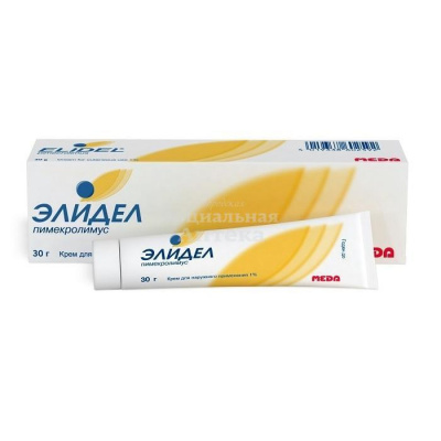 Элидел крем 1% 30г