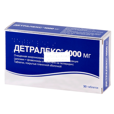 Детралекс табл п/о 1000мг №30