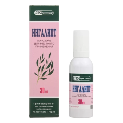 Ингалипт аэрозоль 30мл