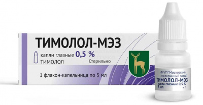 Тимолол 0,5% 5мл флак