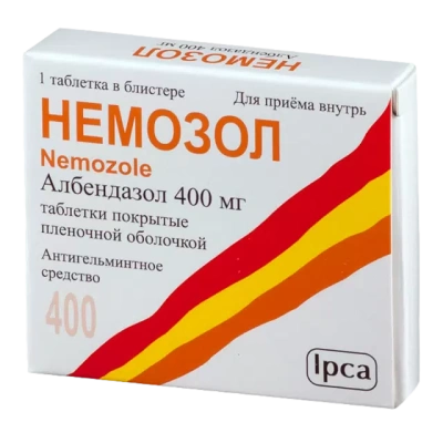 Немозол табл п/о 400мг №1