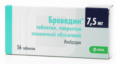 Бравадин табл п/о 7,5мг №56