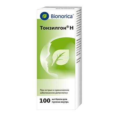 Тонзилгон Н капли 100мл флак