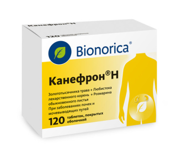 Канефрон Н табл п/о №120